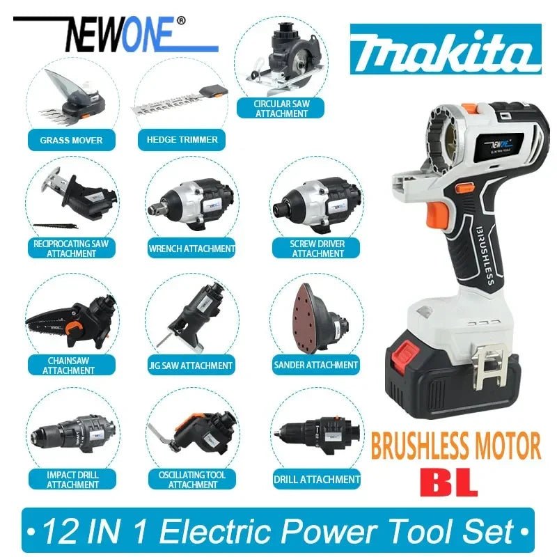 🛠️ 12-IN-1 ELECTRIC SCREWDRIVER KIT